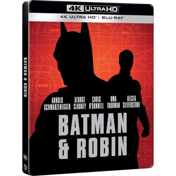 Batman & Robin (steelbook) (4k+br)