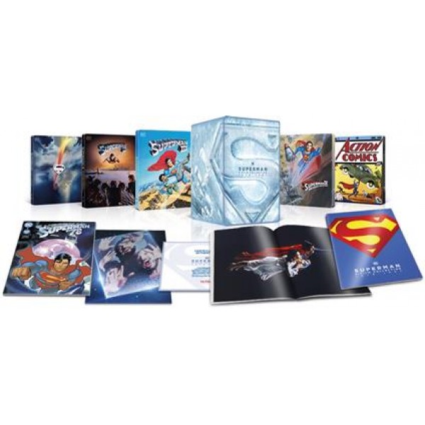 Superman I-iv (steelbook) Collection (5 4k+5 Br Steelbook)