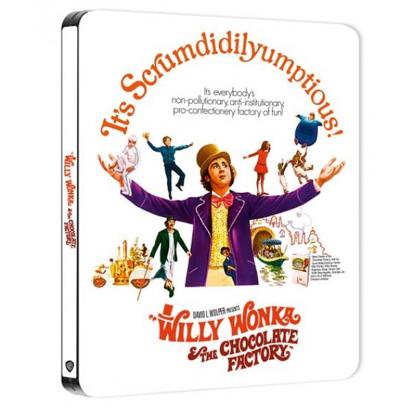 Willy Wonka E La Fabbrica Di Cioccolato (steelbook) (4k)