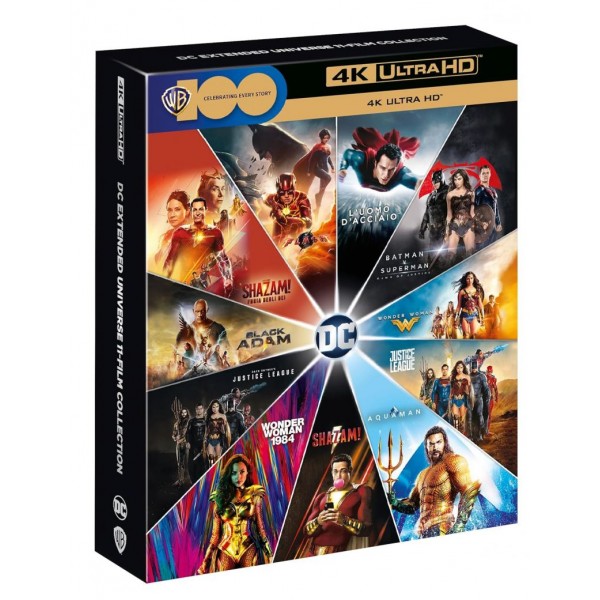 Dc Extended Universe 11-film Collection (box 12 4k)