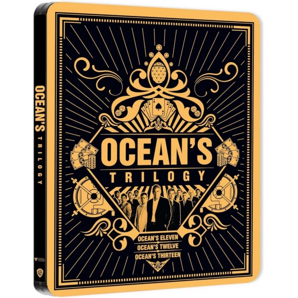Ocean's Trilogy (steelbook) (4k+br)