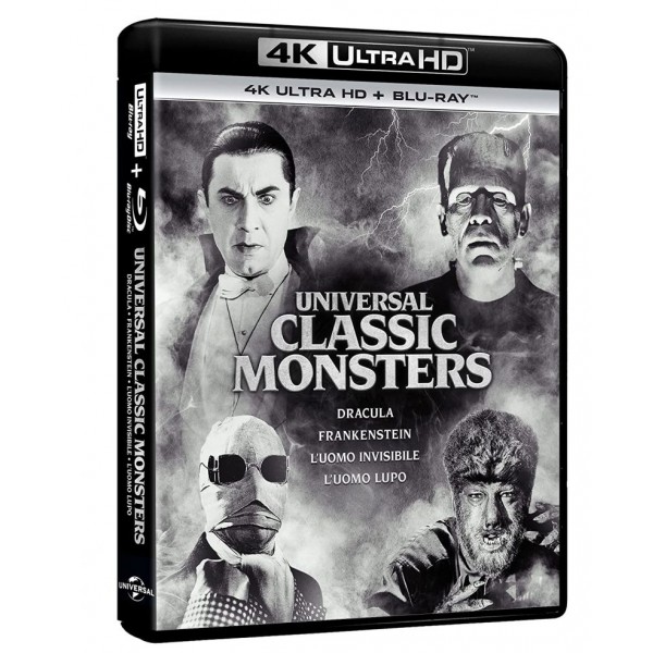 Universal Classic Monsters Collec. Vol 1 (4k+br)