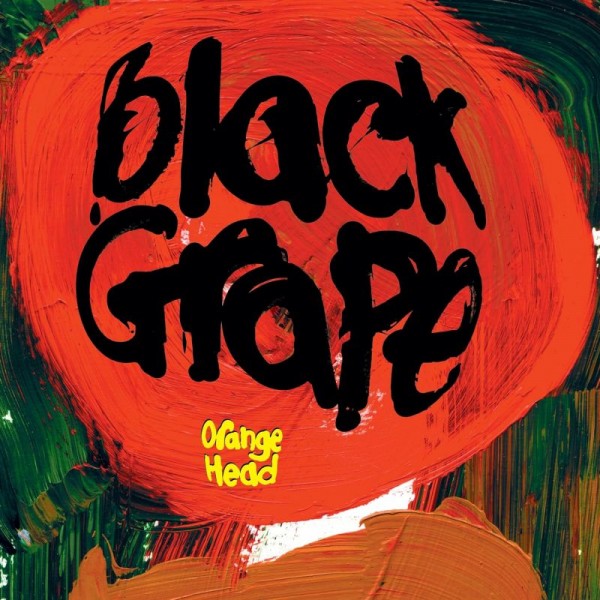 BLACK GRAPE - Orange Head (vinyl Orange & Black)