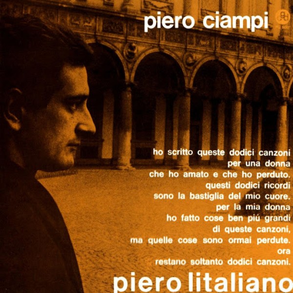 CIAMPI PIERO - Piero L'italiano (remastered) (180 Gr. Vinyl Black Limited Edt.) (rsd Indi 2020)