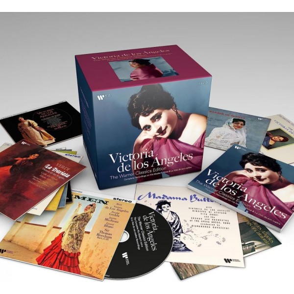 VICTORIA DE LOS ANGELES - The Warner Classics Edition (box 59 Cd)