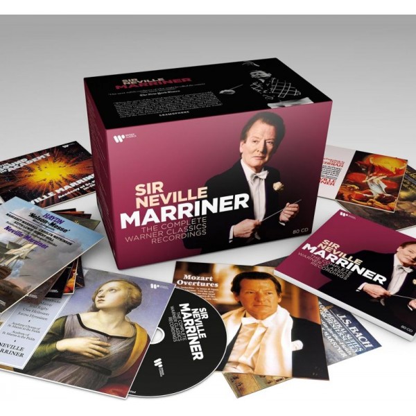 SIR NEVILLE MARRINER - The Complete Warner Classics Recordings (box 80 Cd)