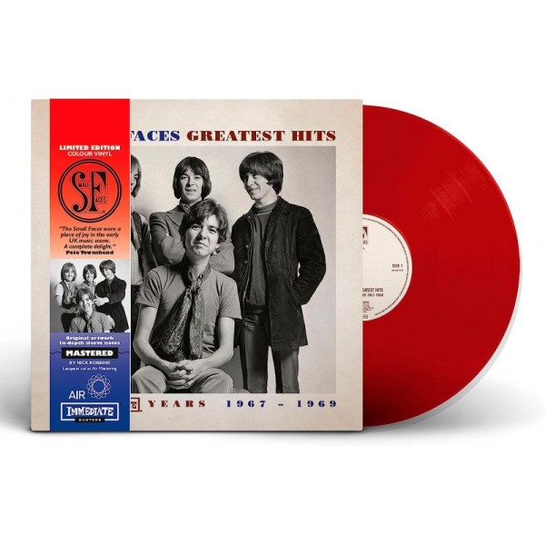 SMALL FACES THE - Greatest Hits - The Immediate Years (vinyl Translucent Red)