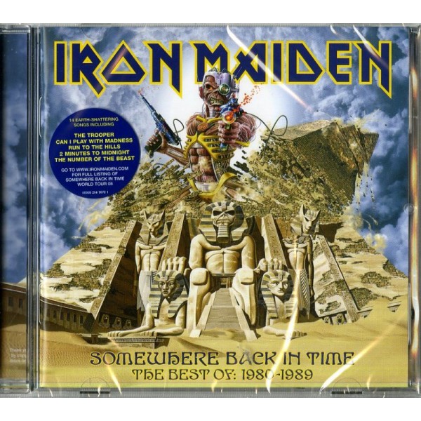 IRON MAIDEN - Somewhere Back In Time:the Best Of