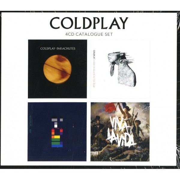 COLDPLAY - Catalogue Set (box 4 Cd)
