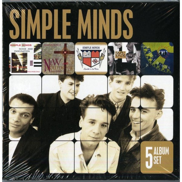 SIMPLE MINDS - 5 Album Set (box5cd)