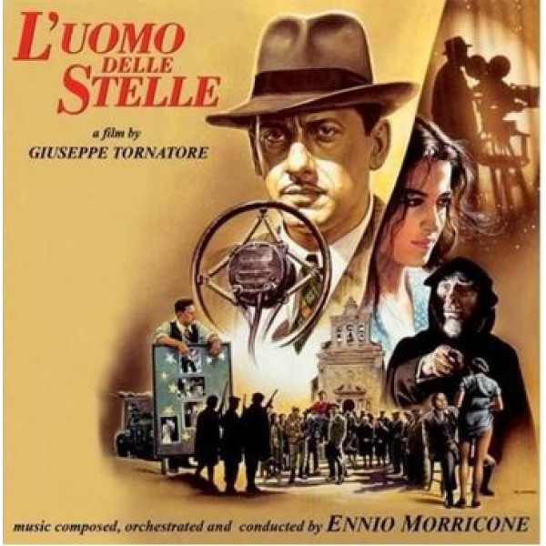 O. S. T. -L'UOMO DELLE STELLE( ENNIO MORRICONE) - L'uomo Delle Stelle (180 Gr Vinyl Clear Yellow Limited Edt.)