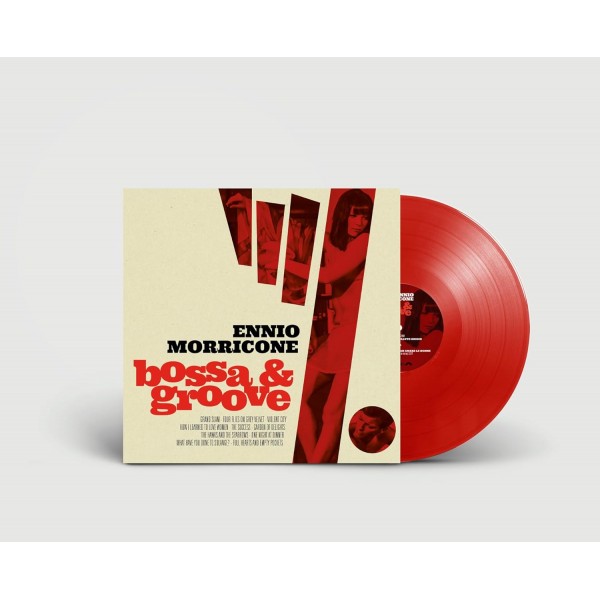 O. S. T. -BOSSA AND GROOVE( ENNIO MORRICONE) - Bossa And Groove (140 Gr. Vinyl Clear Red Gatefold + Insert Limited Edt.)