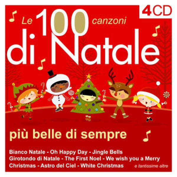 COMPILATION - Le 100 Canzoni Di Natale Piu' Belle Di Sempre (box 4 Cd)