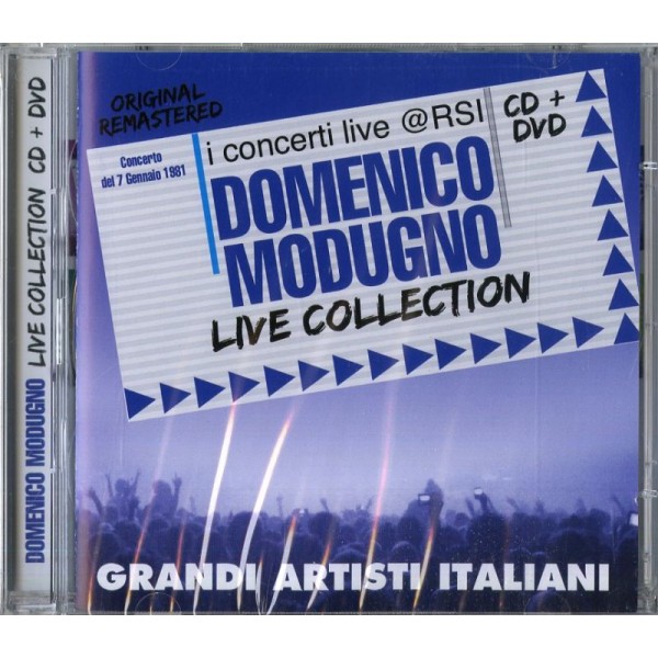 MODUGNO DOMENICO - Live Collection (cd+dvd)