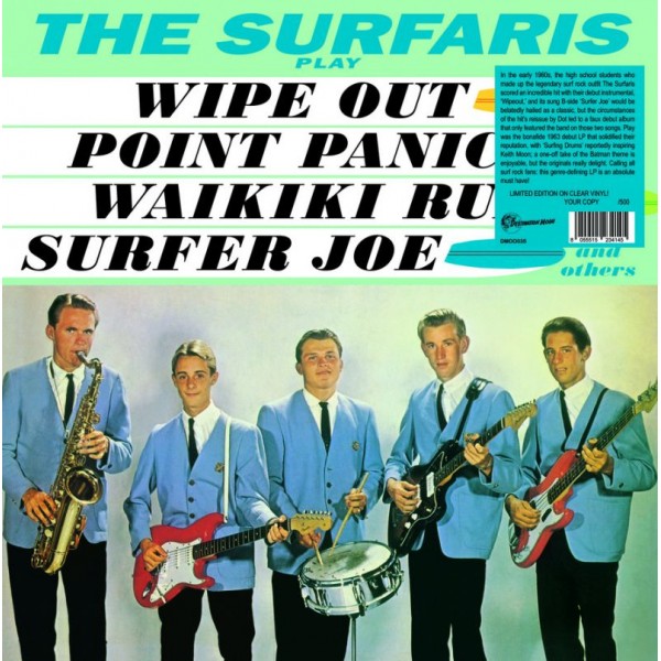 SURFARIS - Play (clear Vinyl)