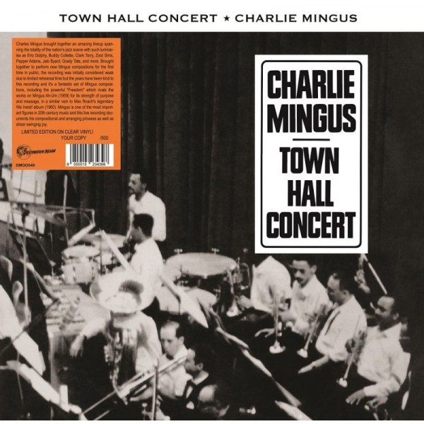 MINGUS CHARLES - Town Hall Concert (vinyl Clear)