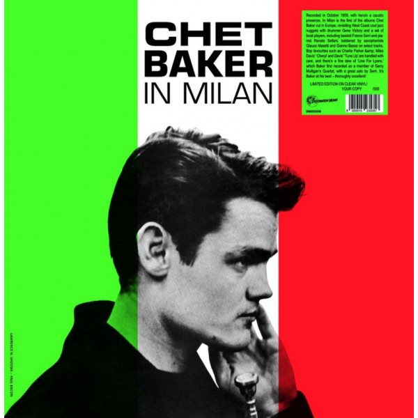 BAKER CHET - In Milan (clear Vinyl)