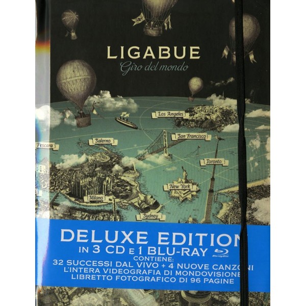 LIGABUE - Giro Del Mondo (3cd+1br Ltd.edt.)