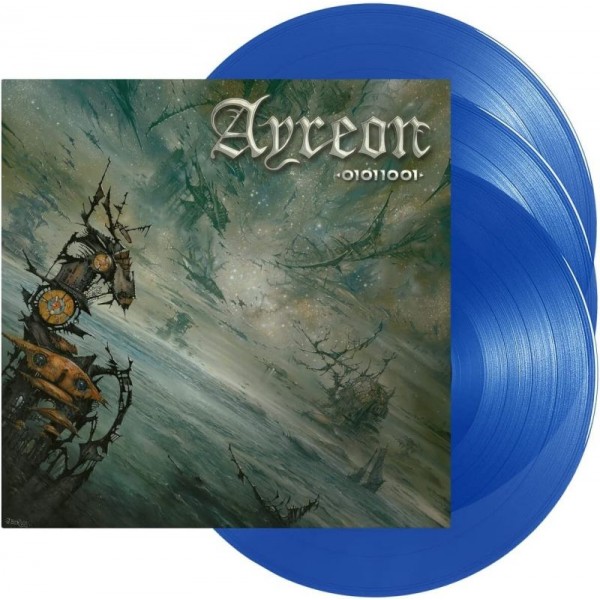 AYREON - 01011001 (3lp Transparent Blue Vinyl Re-issue Limited Edt.)