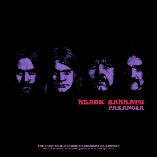 BLACK SABBATH - Paranoia Bbc Sunday Show London 1970 (180 Gr. Vinyl Purple Limited Edt.)