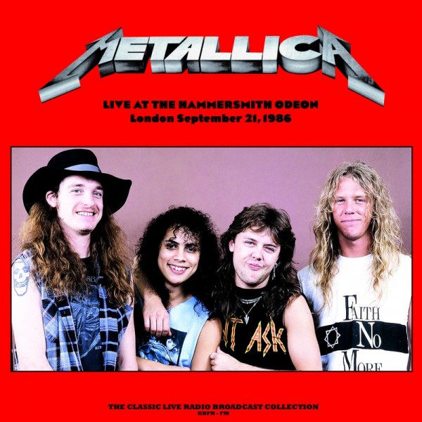 METALLICA - Live At The Hammersmith Odeon London 1986 (180 Gr. Vinyl Red Limited Edt.)