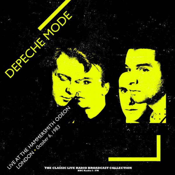 DEPECHE MODE - Live At Hammersmith Odeon London 1983 (180 Gr. Vinyl Yellow Marble Limited Edt.)