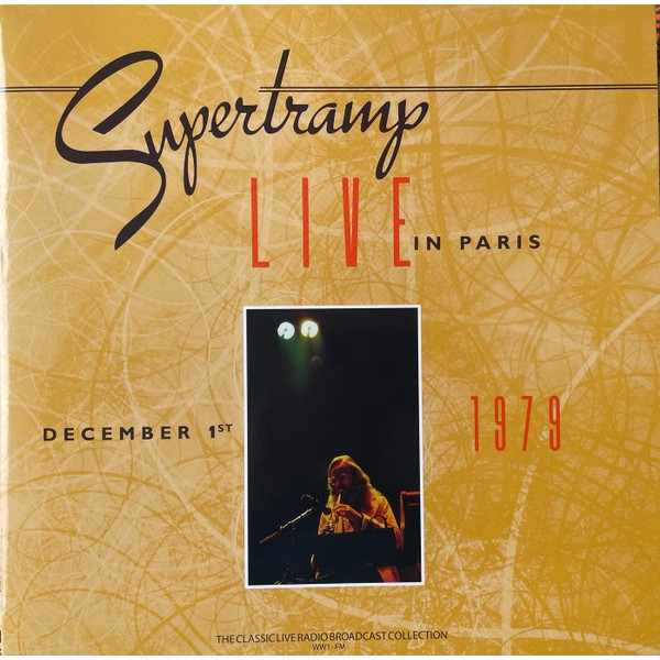 SUPERTRAMP - Live In Paris 1979 (yellow Vinyl)